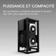 Корпус для ПК NZXT H1 / блок живлення 650 Вт / 140-мм водяний кулер AIO / Чорний (102137020) - Уцінка - зображення 3