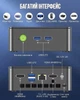 Мини ПК GMKtec NucBox G3 / Intel N150 / RAM 16GB / SSD 512GB / 2 x HDMI / 1 x LAN / Wi-Fi 6 / Bluetooth 5.2 / Windows 11 Pro / Серый (102126557) - Уценка - изображение 4
