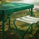 Складной стол и 2 табуретки IKEA STRANDÖN 505.758.30 зеленый - изображение 2