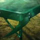 Складной стол и 2 табуретки IKEA STRANDÖN 505.758.30 зеленый - изображение 3