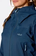 Мембранная женская куртка Rab Firewall Light Jacket Womens 8 Кораловий - изображение 5