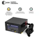 Блок живлення QUBE 750W 80+ Bronze Semi-Modular QBC-CSB-750W-80Bulk - зображення 2