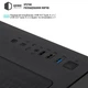 Корпус QUBE CRYSTAL ARGB Black (CRYSTAL_GBNU3) - зображення 5