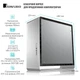 Корпус JONSBO UMX6S Silver - зображення 4