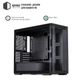 Корпус JONSBO D300 Black - зображення 3