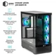 Корпус QUBE MASTERFORCE Black (MASTERFORCE_GBNU3) - изображение 6