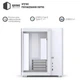Корпус JONSBO TK-1 2.0 White - изображение 5