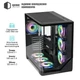 Корпус QUBE Mirage Black (MIRAGE_GBNU3) - зображення 4