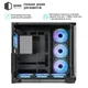 Корпус QUBE Mirage Black (MIRAGE_GBNU3) - зображення 6