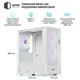 Корпус QUBE GEON ARGB White (GEON_GWNU3) - изображение 3