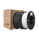 PLA Filament (пластик) для 3D принтера CREALITY 2x1кг, 1.75мм, черный и белый - изображение 10