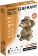 Картонный конструктор Cartonic Collectible ELEPHANT (CCARTELEP) - изображение 2