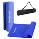 Килимок для йоги та фітнесу Power System PS-4014 PVC Fitness-Yoga Mat Blue (173x61x0.6) - изображение 1
