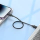 Дата кабель USB-C to Lightning 0.25m Hyper PD X96 black HOCO (6942007609364) - зображення 5