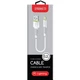 Дата кабель USB 2.0 AM to Lightning 0.2m CBFLEXL0 white Intaleo (1283126487439) - изображение 2