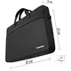 Сумка для ноутбука ColorWay 17.3" Modern Black (CW-LBM173-BK) - зображення 5