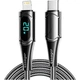 Дата кабель USB-C to Lightning 2.0m 20W Digital Display black Essager (EXCTL-YDA01) - изображение 1