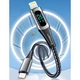 Дата кабель USB-C to Lightning 2.0m 20W Digital Display blue Essager (EXCTL-YDA03) - зображення 9