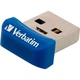 USB флеш накопитель Verbatim 32GB Store \'n\' Stay NANO Blue USB 3.0 (98710) - изображение 4