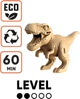 Картонный конструктор Cartonic Collectible TYRANNOSAURUS (CCARTTREX) - изображение 9