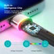 Дата кабель USB 2.0 AM to Lightning 2.0m 2.4A LED black Essager (EXCL-XCDA01) - зображення 10