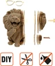 Картонный конструктор Cartonic Collectible LION (CCARTLION) - изображение 6