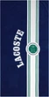 Рушник бавовняний Lacoste пляжний 92х183 см Синій (1159864736) - зображення 1