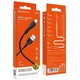 Дата кабель USB 2.0 AM to Lightning 1.0m 2.4A black BOROFONE (6931474743893) - зображення 2