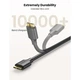 Дата кабель USB 3.0 AM to Micro B 1.0m US130 black Ugreen (10841) - зображення 3