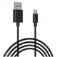 Дата кабель USB 2.0 AM to Lightning 1.0m Cu, 2.1А, Black Grand-X (PL01B) - изображение 3