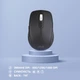 Мишка 2E MF225 Silent Wireless/Bluetooth Black (2E-MF225WBK) - зображення 6