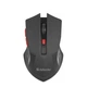 Мишка Defender Accura MM-275 Black-Red (52276) - зображення 1