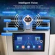 Автомагнитола NHOPEEW Android 10 с поддержкой Carplay, 4 + 64 ГБ памяти, 9-дюймовый сенсорный экран камерой заднего вида - изображение 3