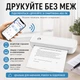 Портативний термопринтер A80 A4 Bluetooth USB для Android, iOS Windows macOS без чорнила - изображение 2