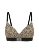 Бюстгальтер Victoria's Secret The T-shirt Shine Patch Lightly Lined Wireless Bra 32А Леопард (27178874D) - изображение 3