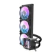 Охлаждение водяное CPU Darkflash DV360S 120mm черное (4711527000980) - изображение 2