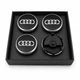 Колпачки статичные на диски ауди Audi заглушки 61 mm крутящиеся неподвижные 4m0601170 - изображение 5