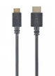 Кабель HDMI (M) - mini HDMI (M), 3 м, черный, Cablexpert, V1.4 (CC-HDMI4C-10) - зображення 1