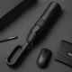 Зонт Lesko H448 Black полный автомат антиветер от дождя и солнца с ручкой карабином 10 спиц - изображение 5