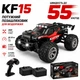 Радиоуправляемая машинка KFPLAN KF15 1:16 4WD на пульте управления, RC внедорожник до 45 км/ч, вездеход, аккумулятор 7.4V 2 АКБ - изображение 1
