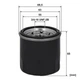 Масляный фильтр WIX для квадроцикла SEGWAY SNARLER AT5L AT6L AT10L - изображение 2