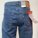Джинсы Levi's 630 мужские летние прямые стрейч тинт 32 синие - изображение 6