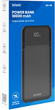 Powerbank Savio BA-08 10000 mah Black (SAVBA-08) - obraz 1