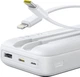 Powerbank Baseus Lipow 20000 mAh 22.5W White (P10079102213-00) - obraz 5