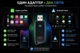 Бездротовий адаптер CarPlay та Android Auto K82 USB-A, Bluetooth 5.2, Wi-Fi, для штатних мультимедійних систем - изображение 3