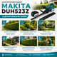 Аккумуляторный кусторез Makita DUH523Z 36 В с двумя аккумуляторами емкостью 5 А·ч, садовые ножницы для стрижки живой изгороди, декоративных кустарников, обрезки веток и ухода за садом - изображение 8