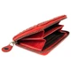 Красное женское портмоне из натуральной кожи Ashwood D80 Red - изображение 5