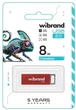Флеш накопичувач USB 8Gb Wibrand Chameleon, Red, USB 2.0 (WI2.0/CH8U6R) - зображення 2