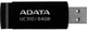 Флеш накопичувач USB 64Gb ADATA UC310, Black, USB 3.2 Gen 1 (UC310-64G-RBK) - зображення 3