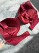 Бюстгальтер Thirdlove 24/7 Classic Uplift Plunge Bra - бордовий - 75E - изображение 7